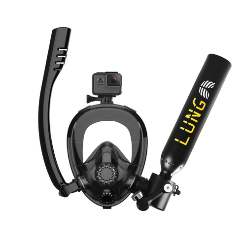 Lung Sub-Mask | Full-face Snorkelling Mask – Lung Tank