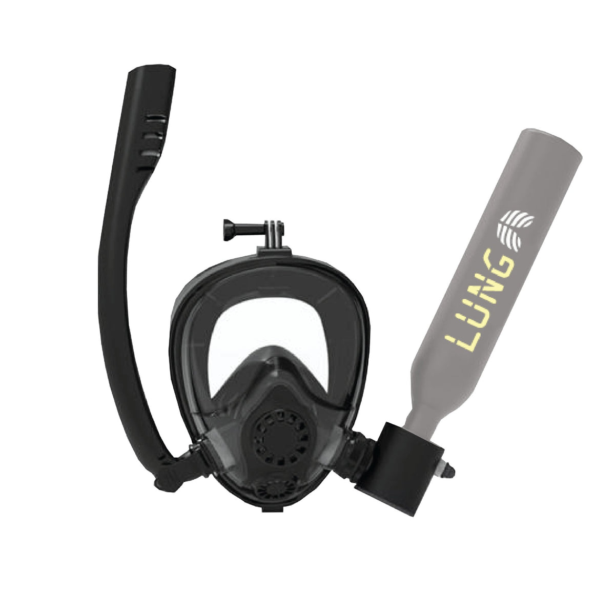 Tank Mask Lung Sub-Mask | Full-face Snorkelling Mask – Lung Tank