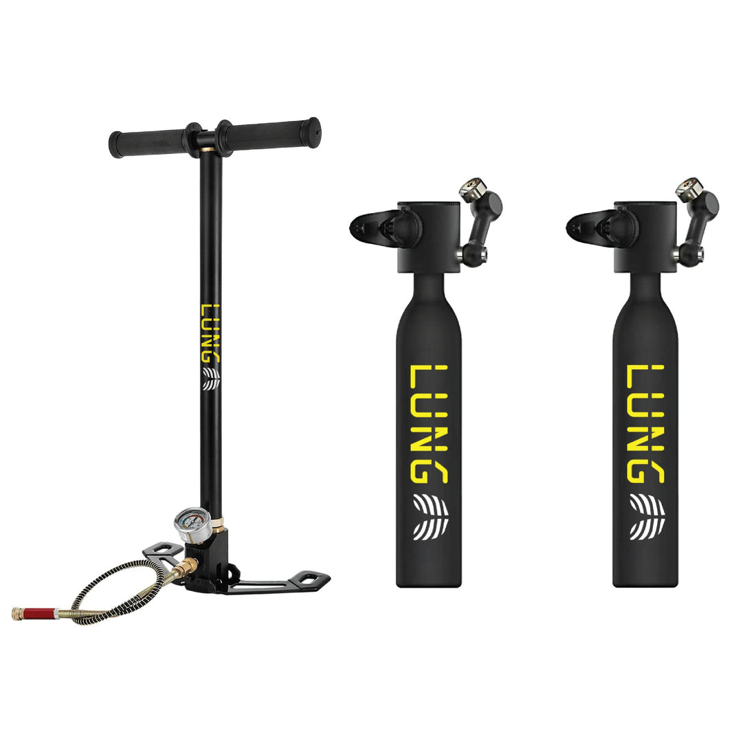 Lung T 500 Hand Pump Bundle Lung Tank