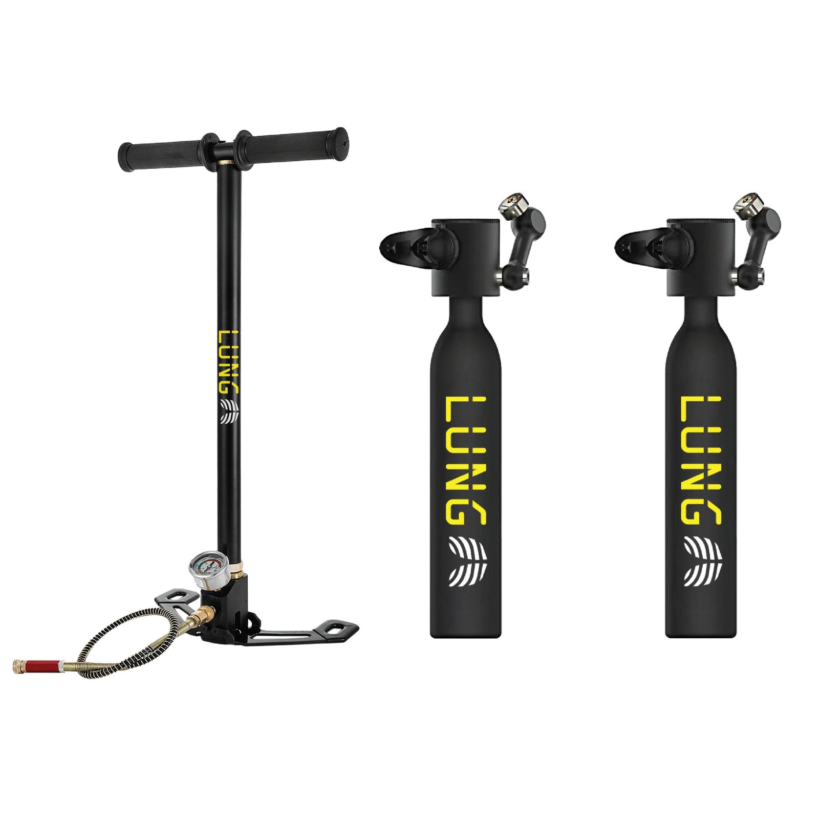 Lung T 500 Hand Pump Bundle Lung Tank